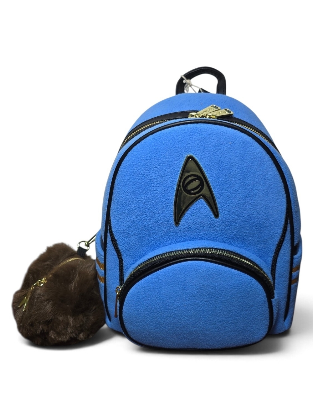 Loungefly Star Trek Spock Cosplay Mini Backpack Sound  And Tribble Coin Bag Nwt
